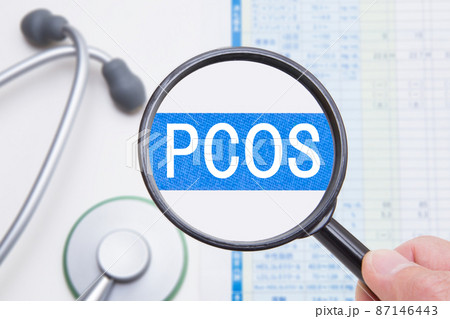 PCOS(多嚢胞性卵巣症候群) 医療イメージ PCOS(多嚢胞性卵巣症候群) 医療イメージ 87146443