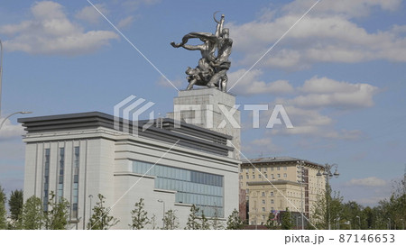 MOSCOW, RUSSIA - APRIL 23, 2019 MOSCOW, RUSSIA - APRIL 23, 2019 87146653