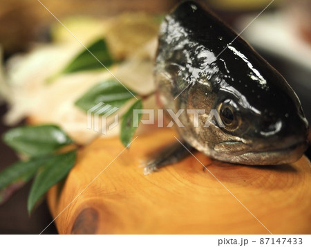 魚料理　盛り付け 87147433