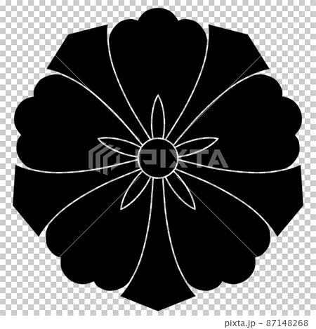 It is the family crest of Arima Harunobu. It is called Arima Karahana. 87148268