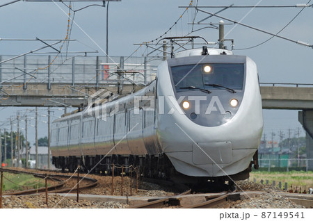 北陸本線　加賀笠間－美川　JR西日本　681系　T02＋W11編成（金沢）　サンダーバード 87149541