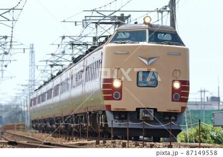 北陸本線 美川-加賀笠間 JR西日本 485系 A10編成(京都) 雷鳥 北陸本線 美川-加賀笠間 JR西日本 485系 A10編成(京都) 雷鳥 87149558