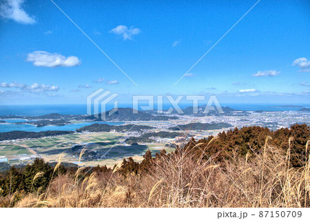 冬の糸島　波呂展望台3 87150709
