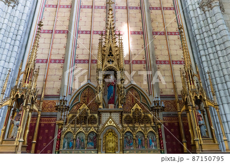 Cathedral Saint Gervais Saint Protais in Soissons, France 87150795