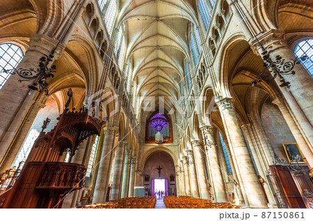 Cathedral Saint Gervais Saint Protais in Soissons, France Cathedral Saint Gervais Saint Protais in Soissons, France 87150861