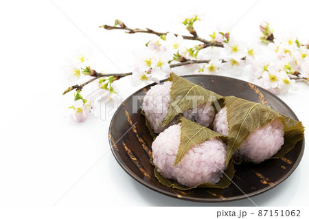 春の和菓子桜餅_長明寺餅 87151062