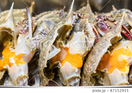 ワタリガニ おかず 食べ物 87152935