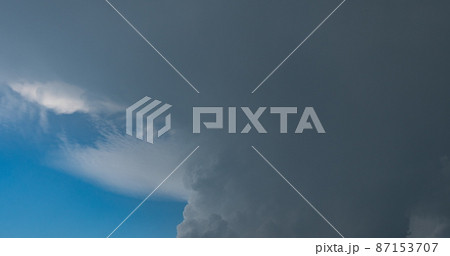 Time lapse of flying clouds nature background no birds, no flicker Time lapse of flying clouds nature background no birds, no flicker 87153707