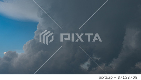 Time lapse of flying clouds nature background no birds, no flicker Time lapse of flying clouds nature background no birds, no flicker 87153708