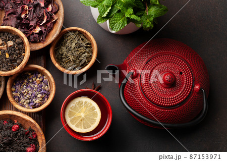 Various dried tea Various dried tea 87153971