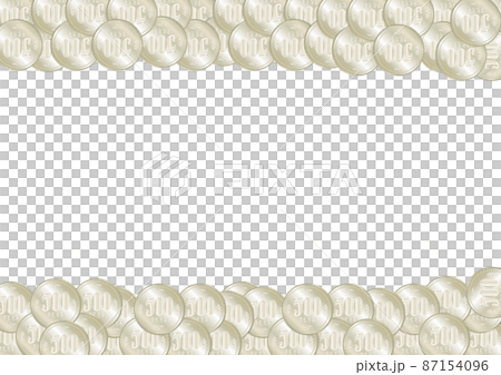 500 yen coin illustration transparent material 500 yen coin illustration transparent material 87154096