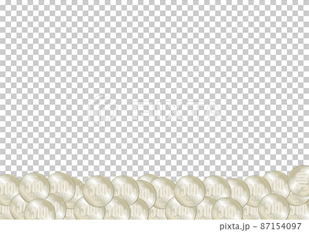 500 yen coin illustration transparent material 500 yen coin illustration transparent material 87154097