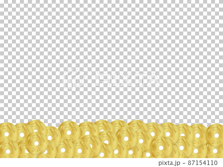 5円玉イラスト 透明素材 87154110