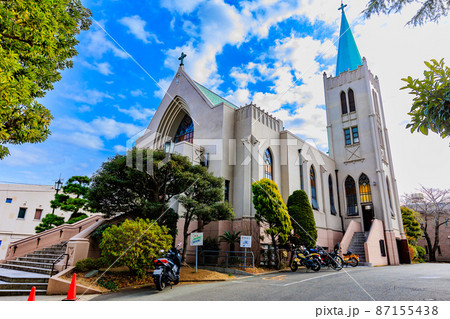 神奈川県 横浜市中区山手町にあるカトリック山手教会 神奈川県 横浜市中区山手町にあるカトリック山手教会 87155438