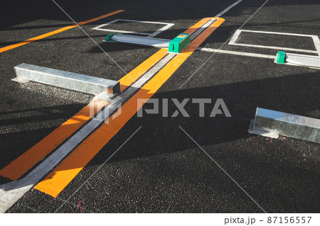 新設のコインパーキング 開業前の駐車場 b-3 マット感 新設のコインパーキング 開業前の駐車場 b-3 マット感 87156557