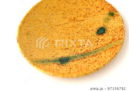 黄瀬戸の菓子皿 黄瀬戸の菓子皿 87156782