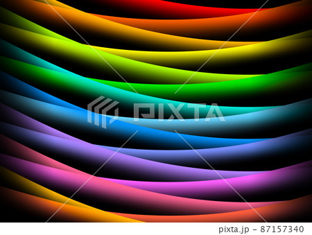 カラフルな背景素材のイラスト素材