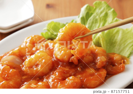 海老のチリソース炒め 海老のチリソース炒め 87157751