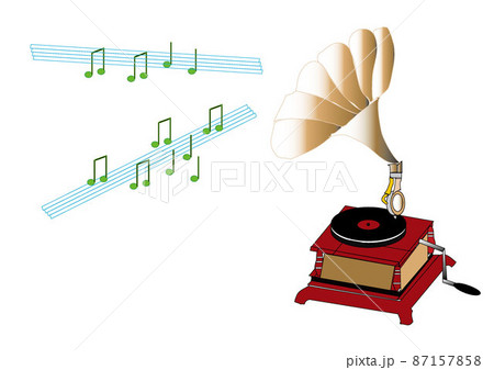 昭和の風景2ー蓄音機 87157858