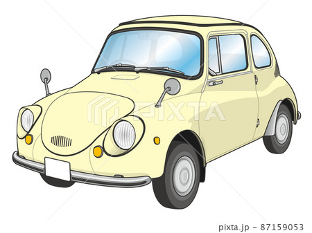 昭和のレトロ車イメージ 87159053
