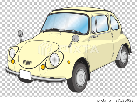 昭和のレトロ車イメージ 87159053