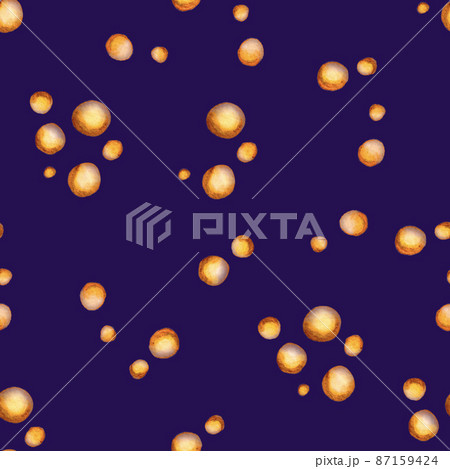 Watercolor polka dot seamless cute kids texture 87159424