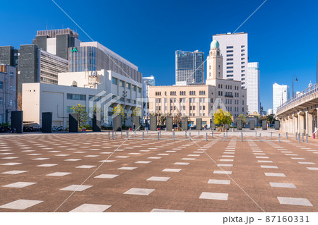 《神奈川県》横浜港町の風景・象の鼻パーク 87160331