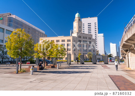 《神奈川県》横浜港町の風景・象の鼻パーク 《神奈川県》横浜港町の風景・象の鼻パーク 87160332