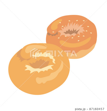 2個のベーグル 2個のベーグル 87160457