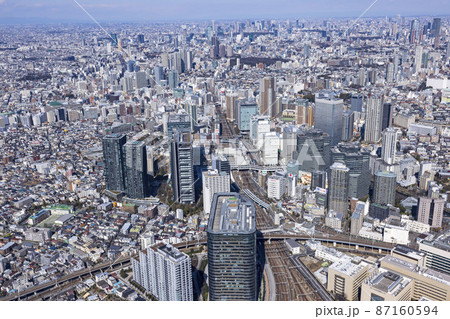 大崎駅周辺・空撮 87160594