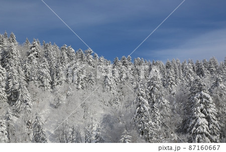 白銀の世界　大雪山「旭岳」 87160667