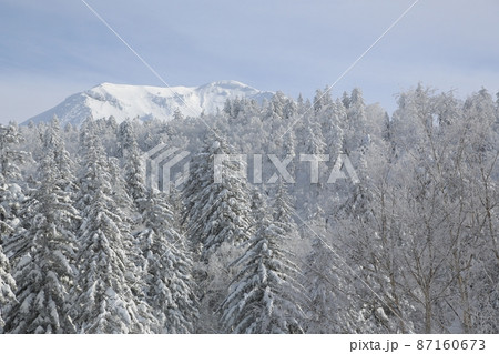 白銀の世界　大雪山「旭岳」 87160673