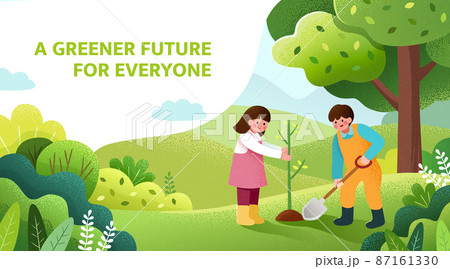 Arbor day banner 87161330
