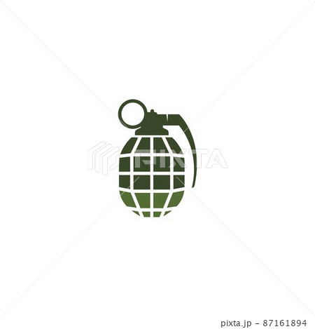 Grenade icon illustration design template vectorのイラスト素材 [87161894] - PIXTA