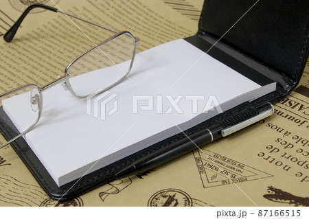 手帳,予定,文具,文房具,メモ,ペン,ボールペン,ビジネス,メガネ、眼鏡、雑貨,紙,筆記用具,仕事 87166515