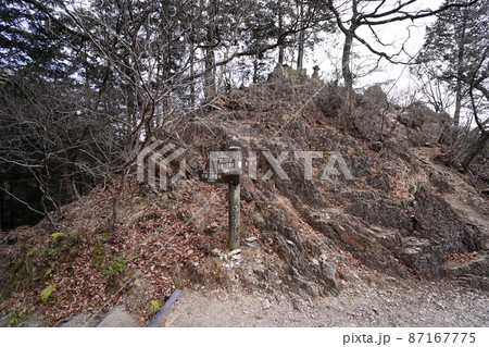 栃木県　足利市　行道山浄因寺　多くの石仏と根釈迦のある場所 87167775