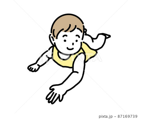 ハイハイが出来る様になった赤ちゃん 87169739