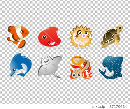 海魚圖標 87170684