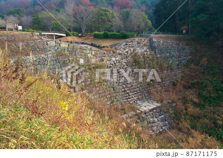 江戸時代に築かれた砂防ダム・堂々川砂留群の堂々川六番砂留3 広島県福山市神辺町 江戸時代に築かれた砂防ダム・堂々川砂留群の堂々川六番砂留3 広島県福山市神辺町 87171175
