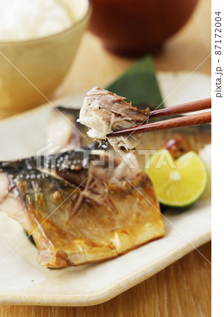 焼いた塩鯖 87172004
