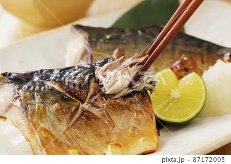 焼いた塩鯖 87172005