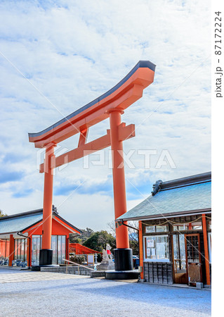 冬の福徳稲荷神社 山口県下関市 冬の福徳稲荷神社 山口県下関市 87172224