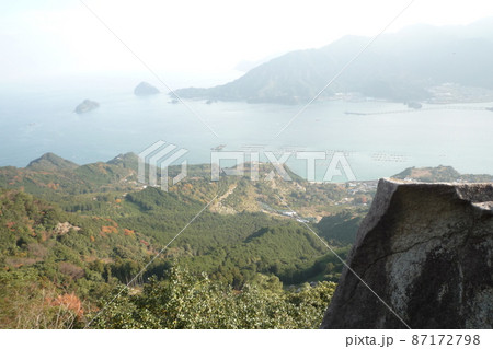 古道の岩頭 熊野三山 /写真 古道の岩頭 熊野三山 /写真 87172798
