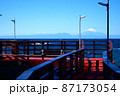 城ヶ島　富士山と赤い橋 87173054