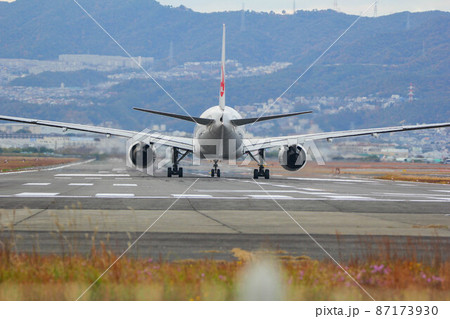 《大阪府》航空機・大阪国際空港 87173930