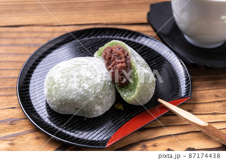 よもぎあんこ餅 87174438