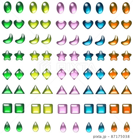 チャーミングシール風のミニイラスト集 87175038