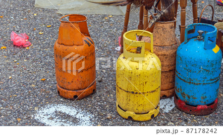 Old Gas Cylinders 87178242