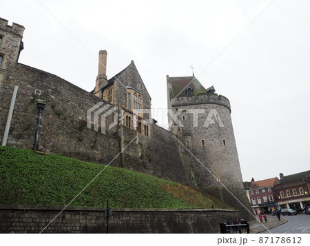 ウインザーにある城壁 87178612