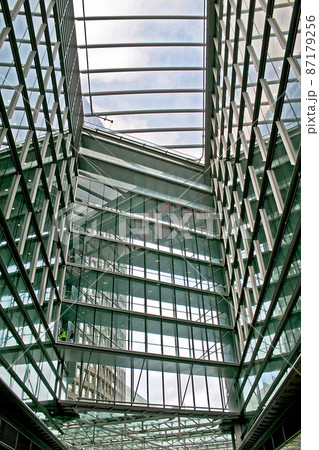 Inside skyscraper 87179256
